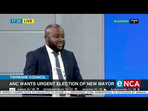 Tshwane council ANC wants urgent election of new mayor