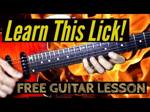Learn This Lick (Free Guitar Lesson!) | Cameron Allen