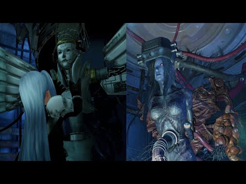 Sephiroth Meets Jenova - Final Fantasy 7 Ever Crisis