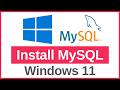 How To Install MySQL On Windows 11