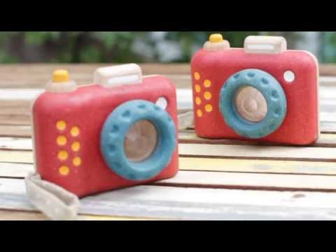 PlanToys žaislas - Mano pirmasis fotoaparatas. Stilingas (PT5412) video