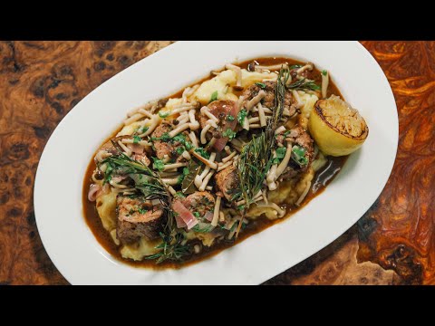 Francesco Mazzei’s pan-fried Welsh Lamb involtini