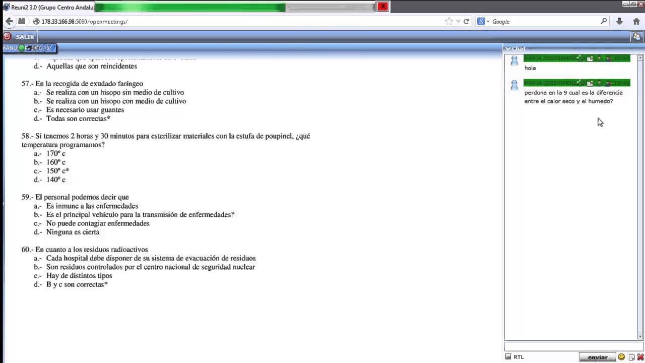 Watch Módulo de Técnicas Básicas en Enfermería: corrección de test general pregunta 51 a 60 Now Módulo de Técnicas Básicas en Enfermería: corrección de test general pregunta 51 a 60