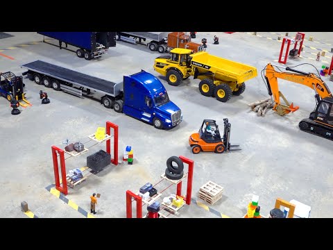 TEAM CHALLENGE! A TRUCKiNG & WAREHOUSE RC GAMESHOW! LOADING KINGS