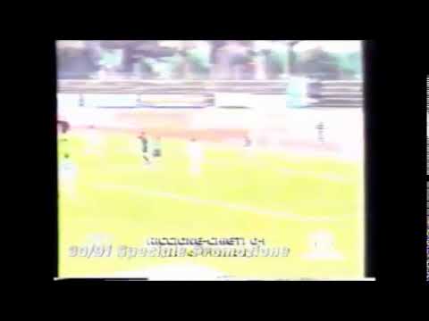Riccione - Chieti 0-1 - Serie C/2 Girone C 1990-91 - 6a giornata