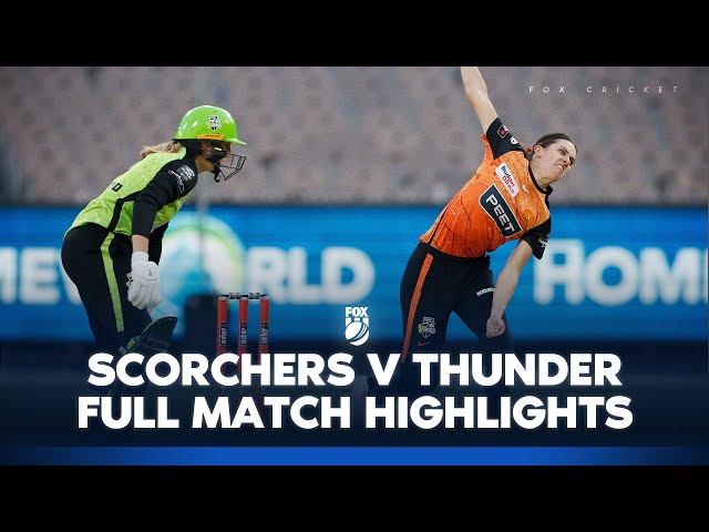 Perth Scorchers Women v Sydney Thunder Women | Full Match Highlights I 15/11/24