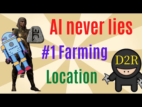[D2R] AI Verified Best farming location of Diablo 2 Resurrected - Millions of High Rune Farming Runs
