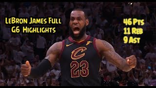 The Game LeBron James Destroyed The Celtics - 46 Pts, 11 Reb - 2018 Playoffs