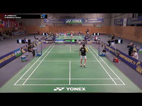 Match point - Alex Lanier vs Romeo Makboul - MS, SF, EU17C21