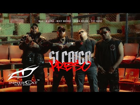 Miky Woodz, Tivi Gunz, Damn Goldo & Martin Lora - Si Caigo Preso (Video Oficial)