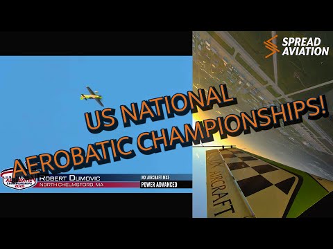Flying the MXS at the 2025 U.S. National Aerobatic Championships!