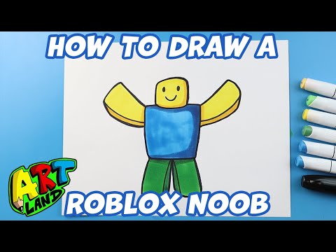 How to Draw a Roblox Noob