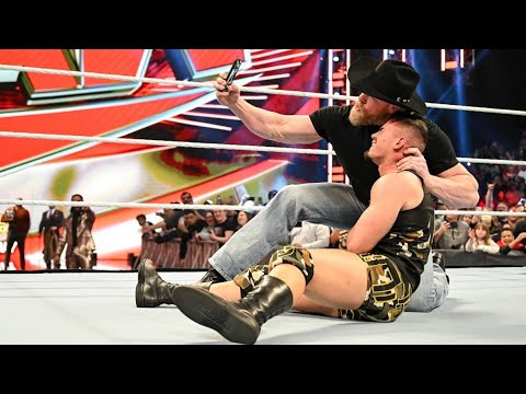 Cowboy Brock Lesnar Entrance: WWE Raw, Feb. 14, 2022