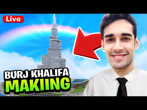 EPIC choco highlight - Building Burj Khalifa in Minecraft!