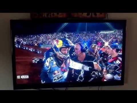 Josh Hansen and Ronnie Renner fight Xgames 2013 Brazil