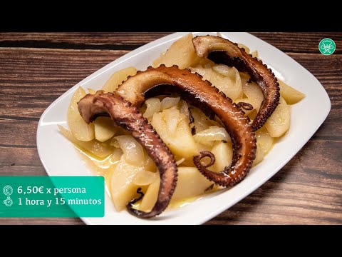 ASADO de PULPO con patatas | Cocinandoporlavida