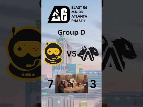 BLAST R6 Major Atlanta - Phase 1 Day 1 Results