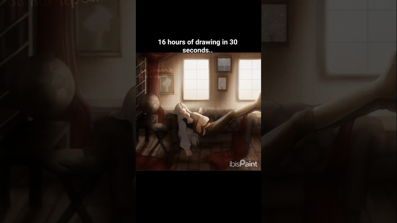 longest time I've ever spent on a drawing 😭😭#art#oc#fyp#shorts#originacharacter#speedpaint