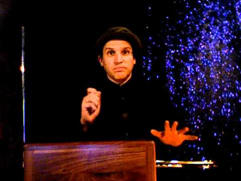 Eban Schletter plays the theme from Harry Potter on a Theremin