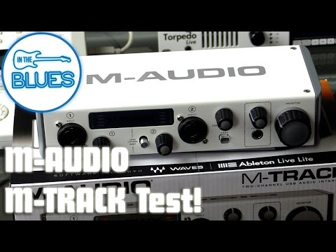 M-Audio M-Track MKII Audio Interface Unboxing & Sound Test