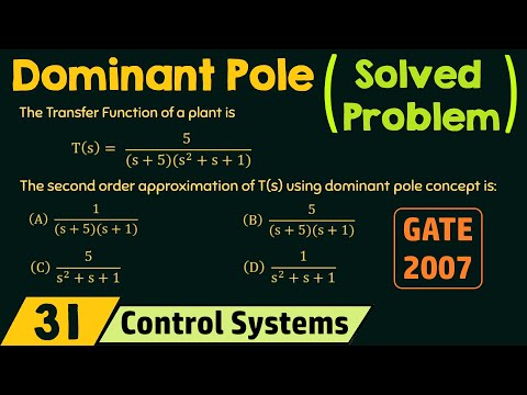 Dominant Pole Solved Problem