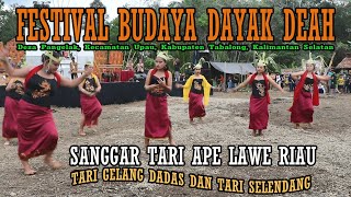 Download lagu TARI GELANG DADAS DAN TARI SELENDANG || SANGGAR TARI APE LAWE RIAU || FESTIVAL BUDAYA DAYAK DEAH mp3