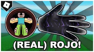 Slap Battles - (FULL GUIDE) How to ACTUALLY get ROJO GLOVE + "SEE IN THE DARK" BADGE! [ROBLOX]