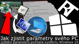 Jak zjistit parametry svého PC | Jak poznám parametry svého PC? konfigurace PC