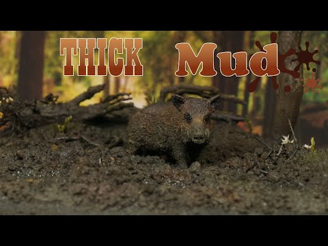 Making Super Thick Mud For Realistic Terrain Scenery - Muddy Ground Tutorial For Dioramas & Modeling
