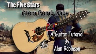 Atom Bomb Baby - The Five Stars (Fallout 4) - (Acoustic Guitar Lesson (easy-ish)