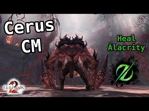 Gw2 | Cerus CM | Double Wall | Heal Alacrity Scourge (Sword+Torch/Dagger+Warhorn)
