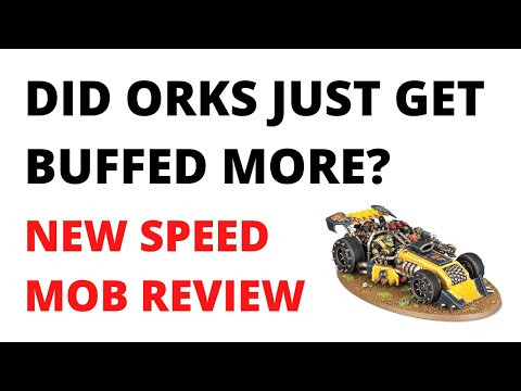 Did GW Just Buff Orks Speed Freeks MORE? Warzone Octarius Critical Mass - Speed Mob Review
