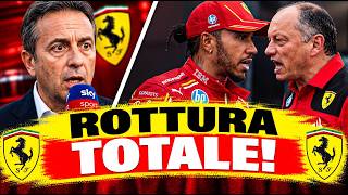 FERRARI CHAOS: HAMILTON VS. VASSEUR. LECLERC FAVORED AND HORNER'S SHADOW | Ferrari news