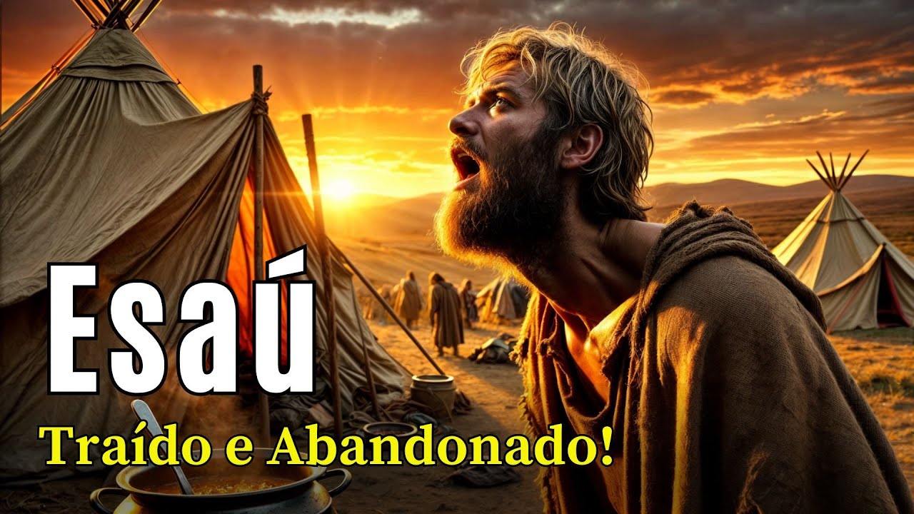 TRAÍDO PELO PRÓPRIO IRMÃO! Descubra a História Chocante de Esaú! História Bíblica