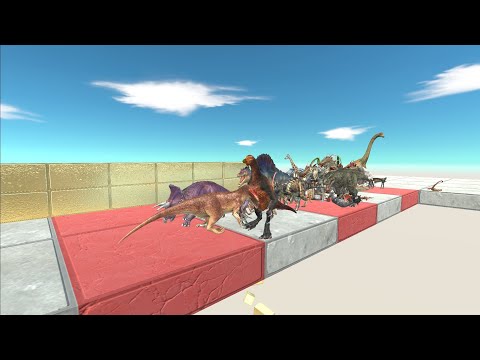 DINOSAUR RACE 11 - PART 2 - Animal Revolt Battle Simulator
