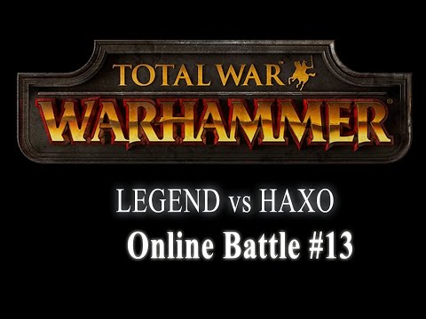 LEGEND vs HAXO THE HUNTER - Warhammer tournament semi finals - online battle #13