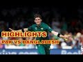Shaheen Gets CWC Record Figures! || Highlights - Pakistan vs Bangladesh