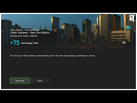 Cities: Skylines 🏆 Xbox GamePass - Monthly Quest (July ´22)