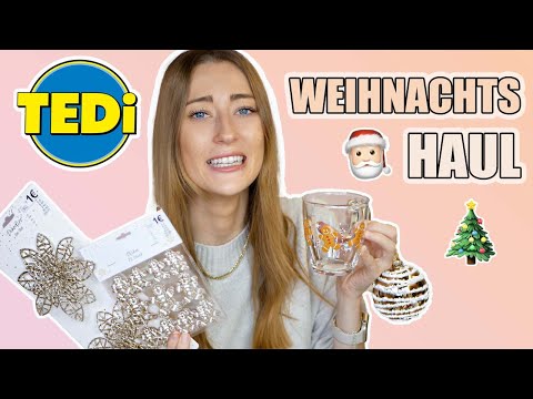 Tedi Haul  Weihnachten 🎄🎅🏻  Neuheiten, Deko, Baumschmuck usw! 30% auf ALLES!! 😱I Stefanie Le