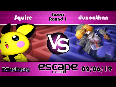 Squire (Pichu) vs. duncathan (Sheik) - Losers Rd 1 - ESC#2