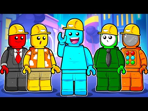 I Survived in the Civilization Where EVERYTHING IS LEGO!