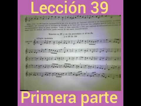 LECCIÓN 39 - PRIMERA PARTE - MÉTODO DE SOLFEO - HILARIÓN ESLAVA