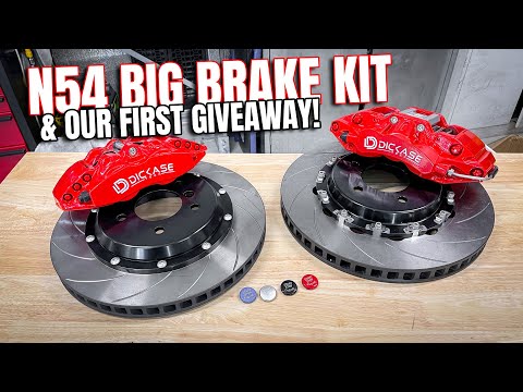 NEW E90 N54 CHINA BIG BRAKE KIT UNBOXING: & FIRST GIVEAWAY