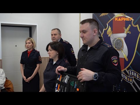 «Студенческий десант» в экспертно-криминалистическом Центре УМВД России по Магаданской области