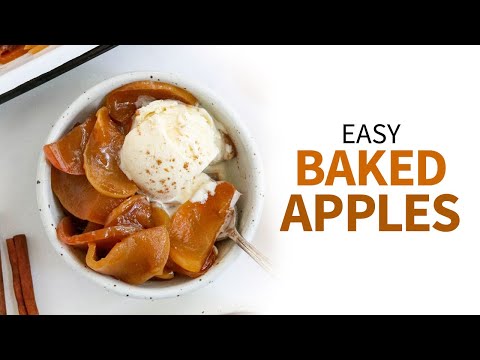 Baked Apples | Easy & Healthy Dessert!