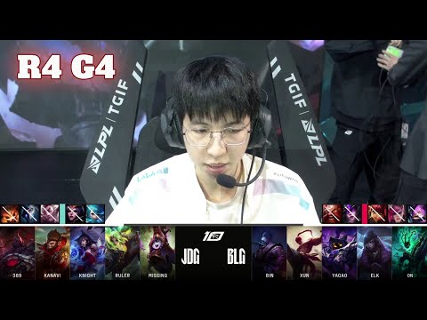 JDG vs BLG - Game 4 | Round 4 LPL Spring 2023 Playoffs | JD Gaming vs Bilibili Gaming G4