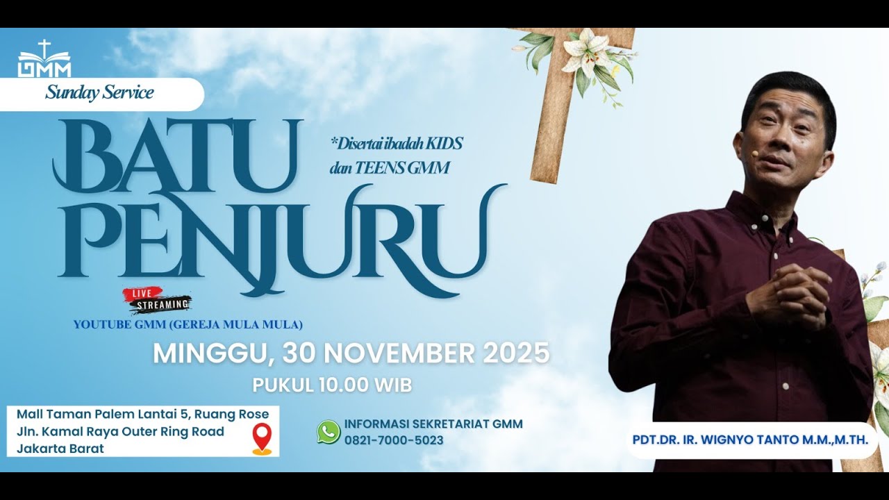 BATU PENJURU – Pdt. Dr. Ir. Wignyo Tanto, M.M., M.Th. (301125)