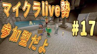 マイクラ　参加型　live勢　18時～22時・・＃17