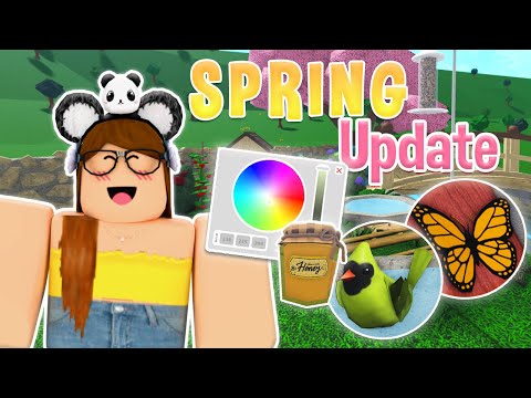NEW BLOXBURG UPDATE!! 0.11.6 COLOR WHEEL, BIRDS, BUTTERFLIES, AND MORE!!