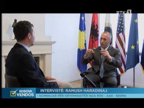KOSOVA VENDOS -  INTERVISTË RAMUSH HARADINAJ  09.06.2017